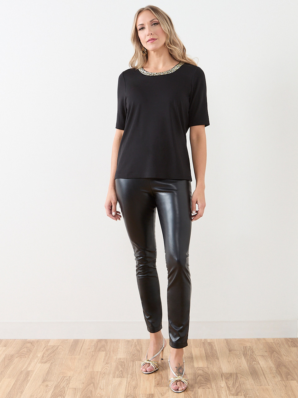 Gem Embellished Top