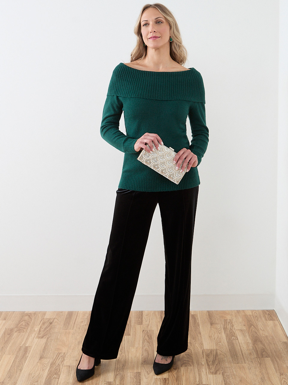 Marilyn Neck Sweater