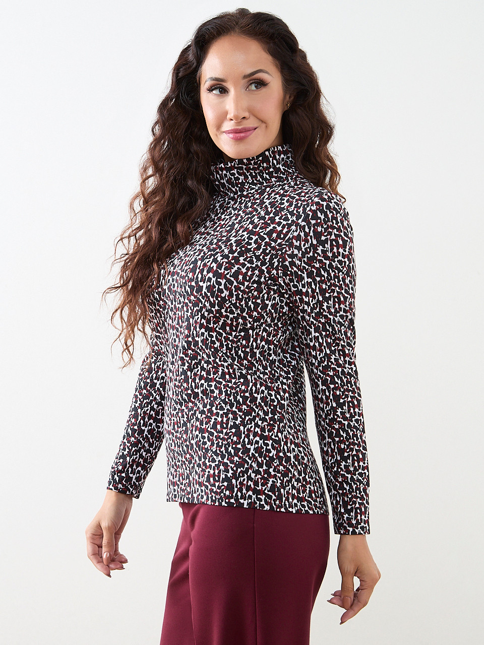 Petite Long Sleeve Turtleneck | Cleo