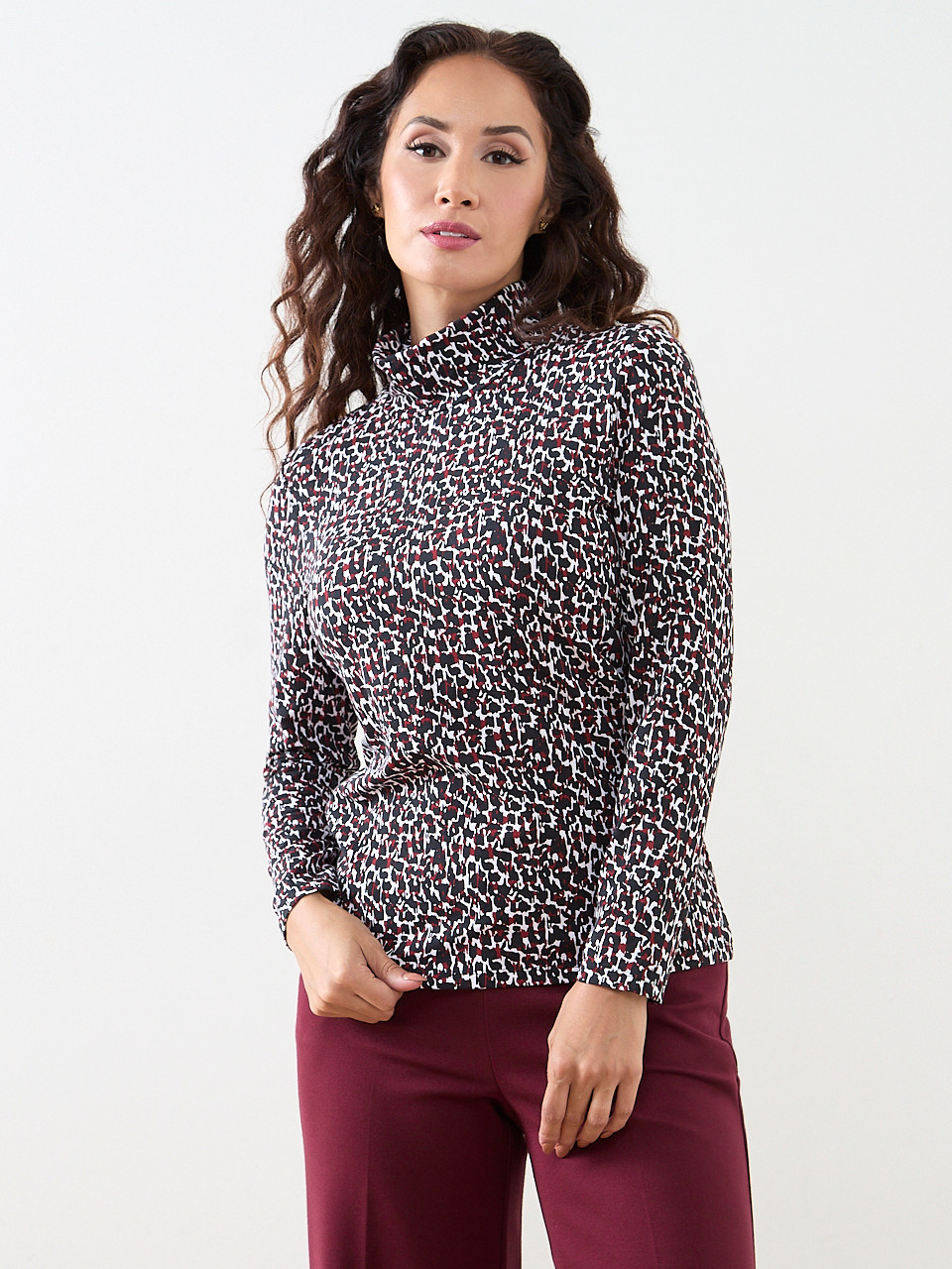 Petite Long Sleeve Turtleneck