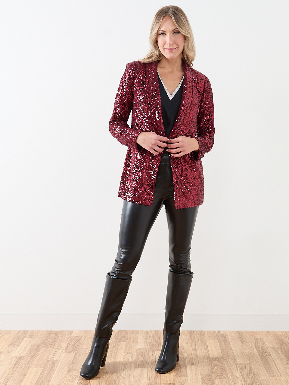 Sequin Socialite Blazer