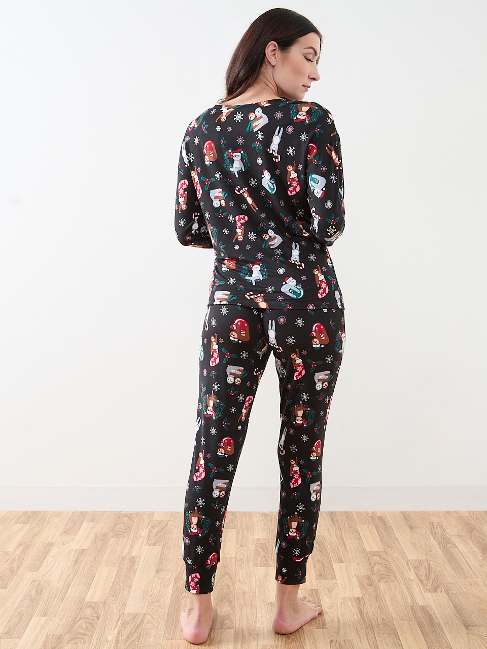 Sloth Print PJ Set