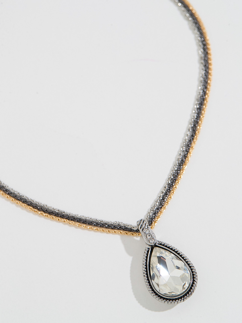 Stackable Gold Necklace Trio