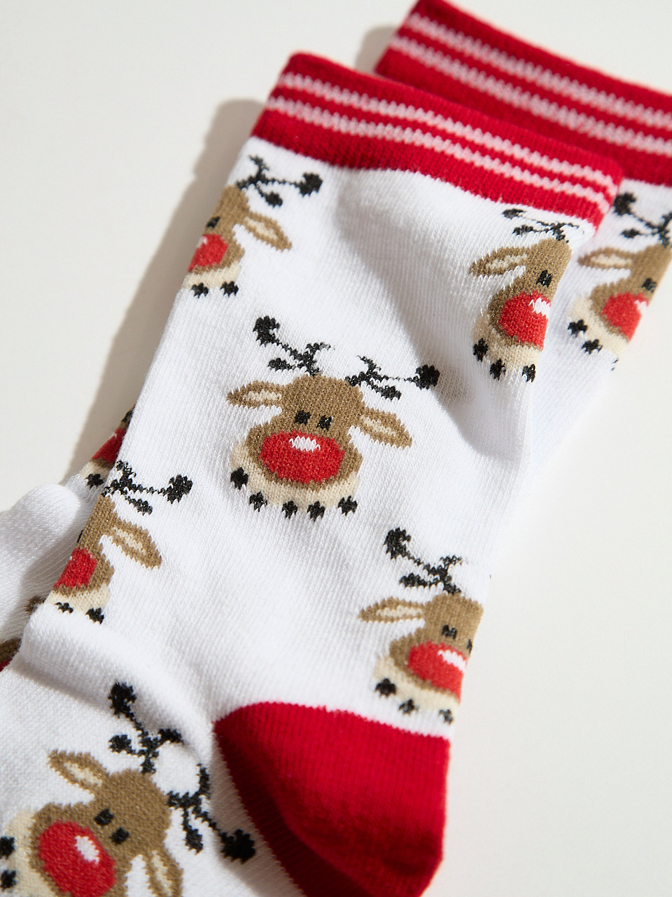 Cute Rudolph Crew Socks