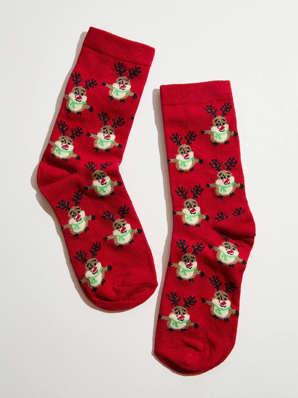 Dancing Rudolph Crew Socks