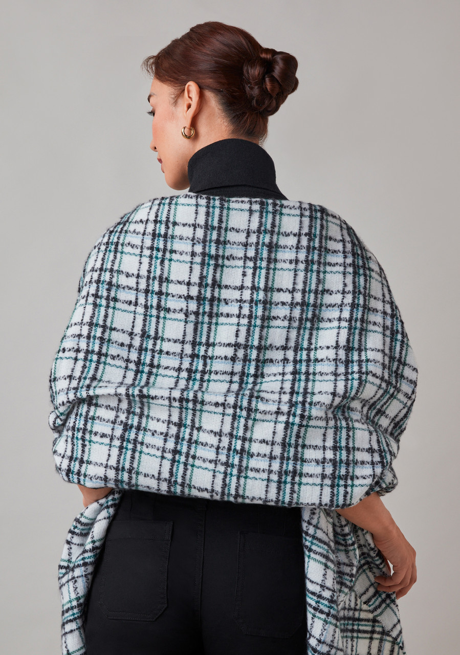 Emerald Plaid Scarf