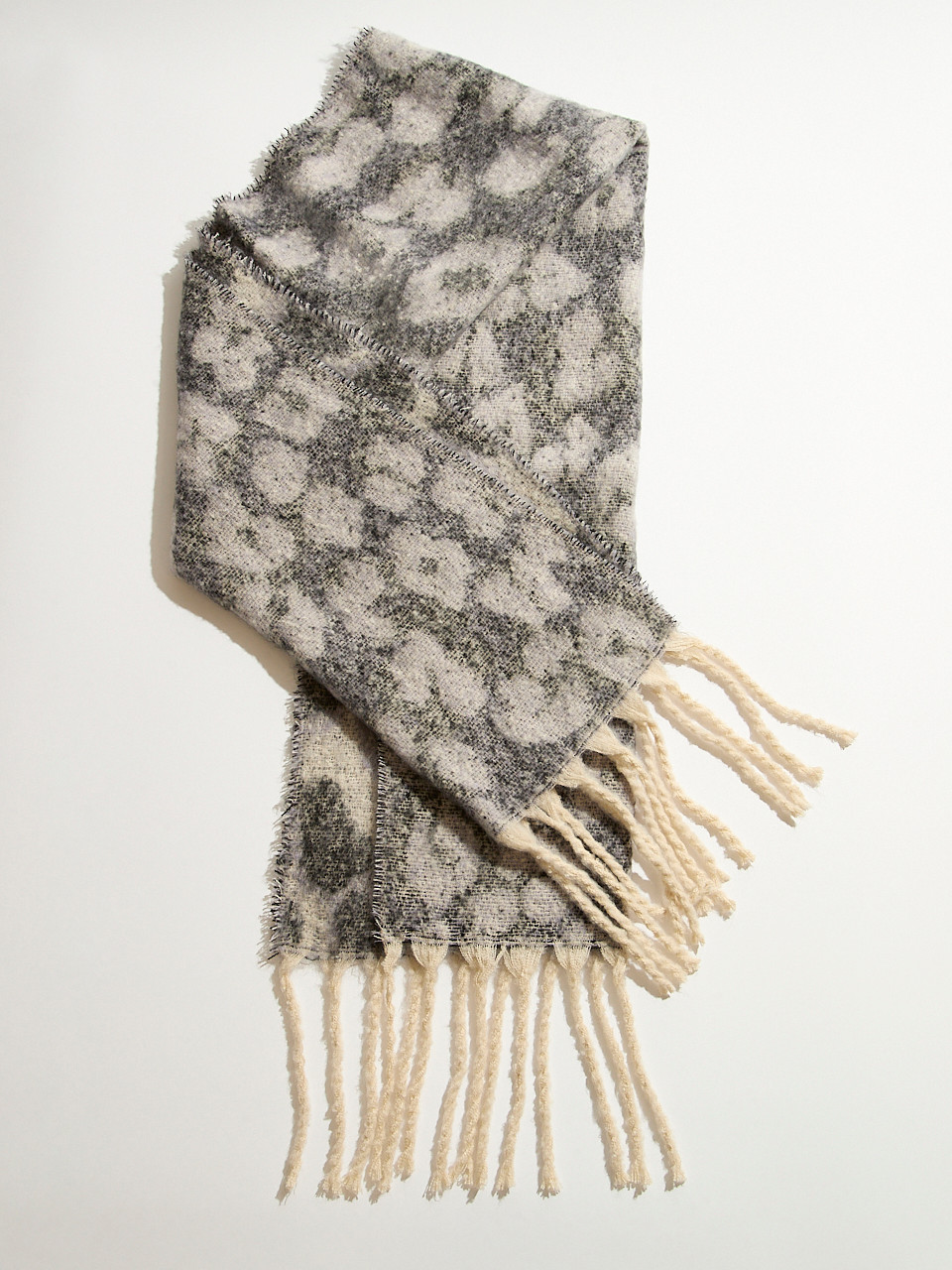 Lavender Plush Animal Scarf