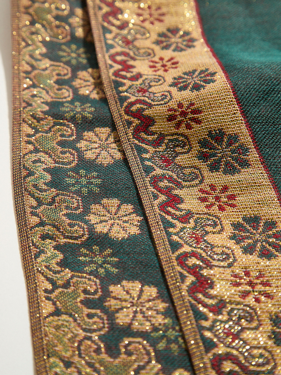 Lurex Green Pashmina Scarf