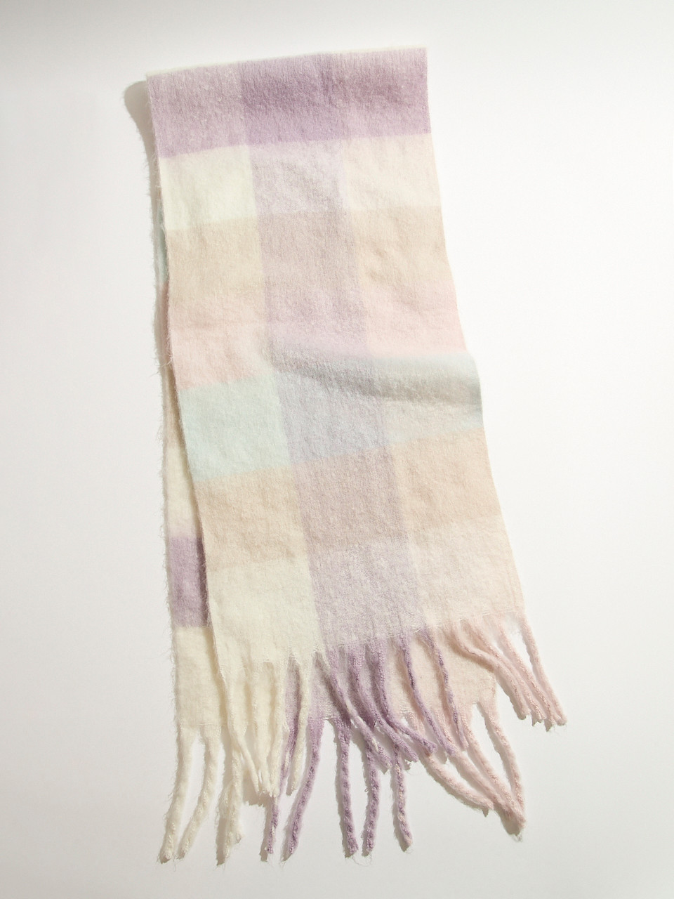 Pastel Plaid Scarf