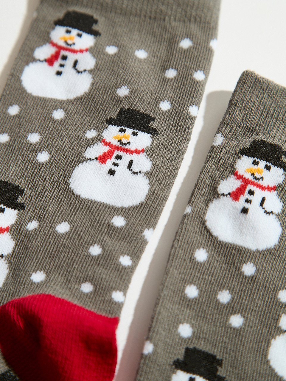 Snowman Crew Socks