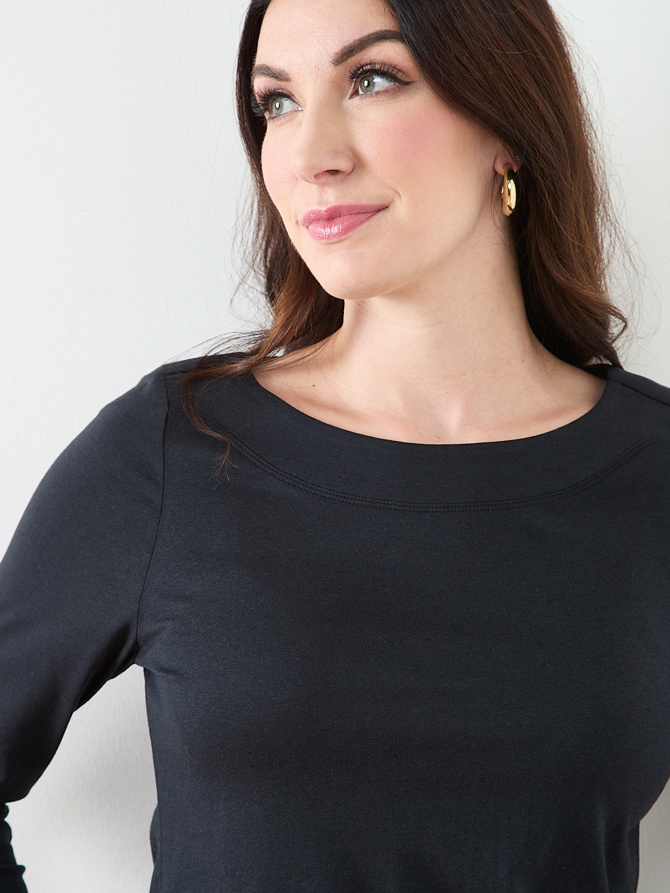 Layering Boatneck Tee