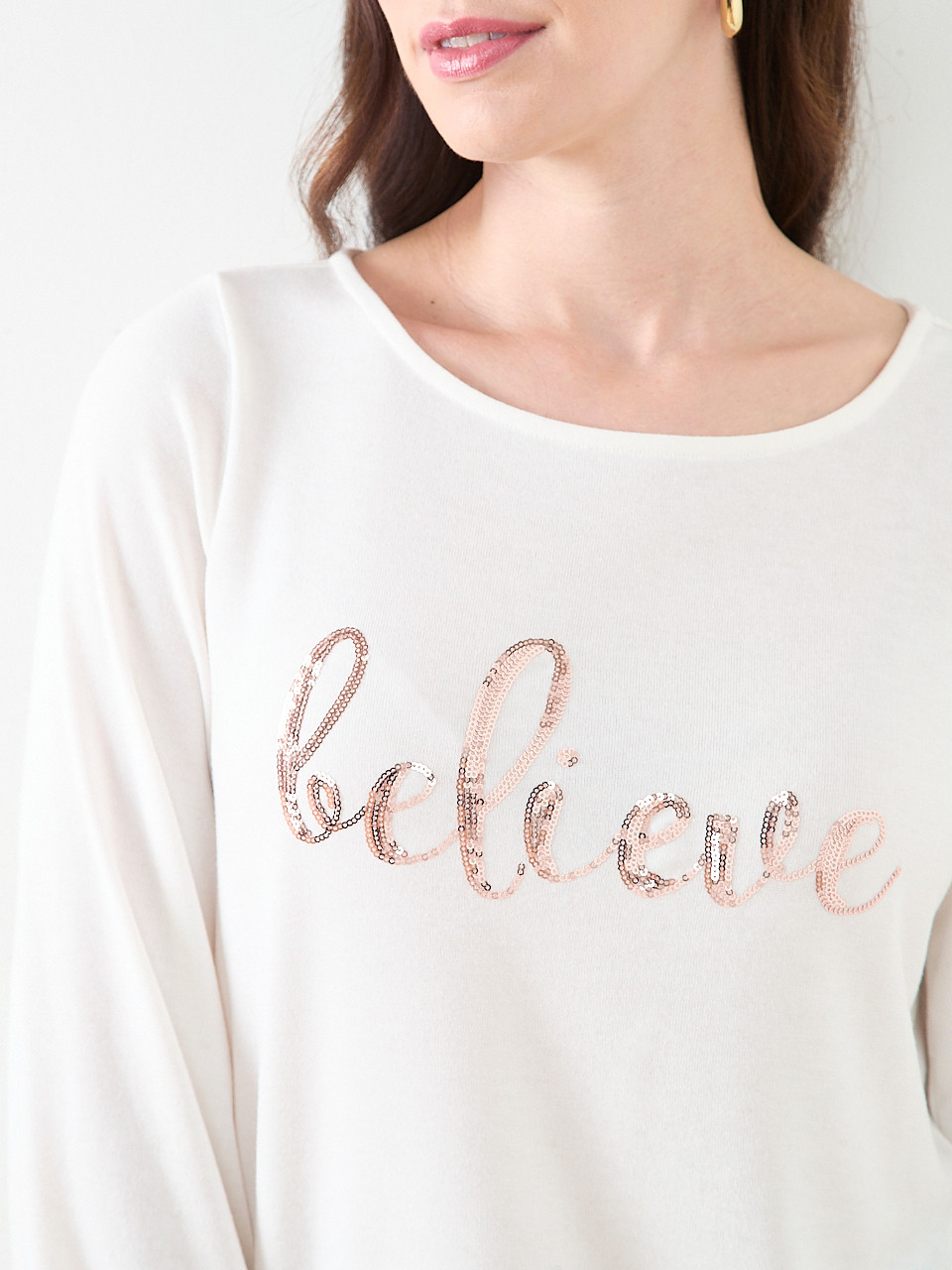 Long Sleeve Light Knit Top