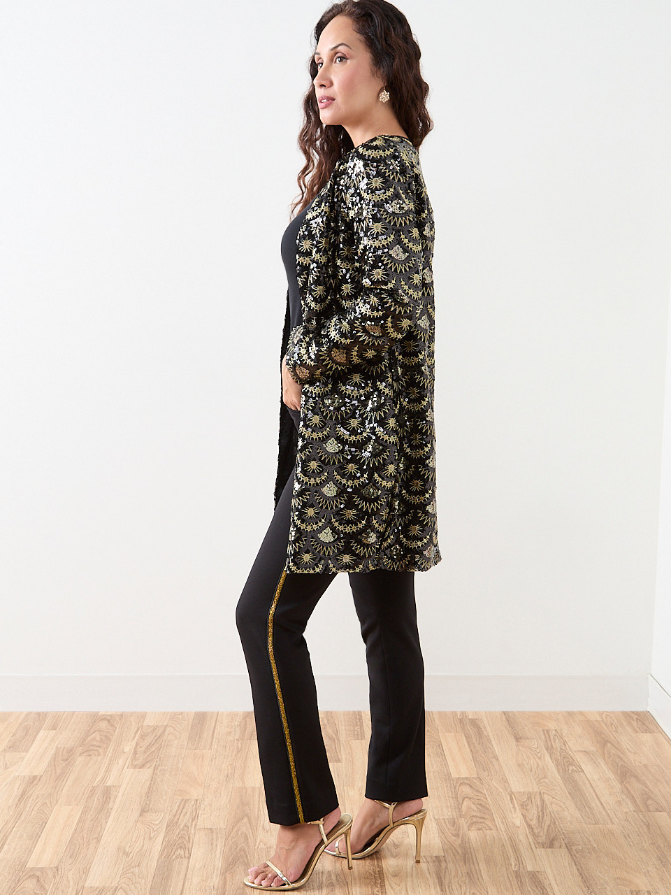 Art-Deco Sequin Topper