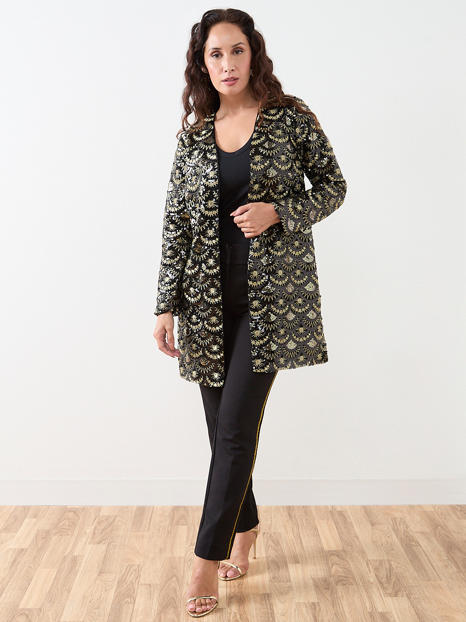 Art-Deco Sequin Topper