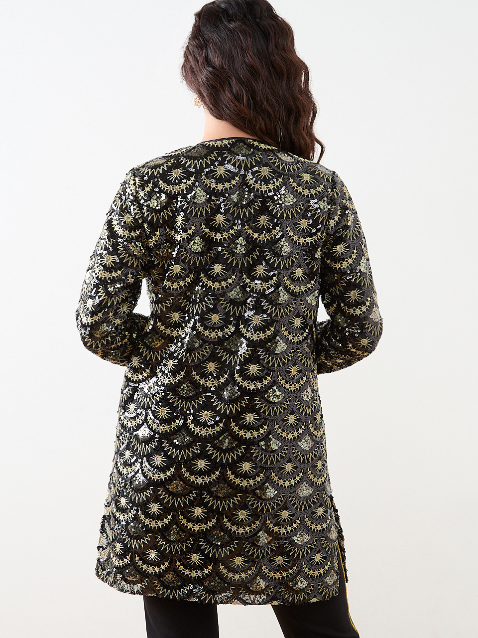 Art-Deco Sequin Topper