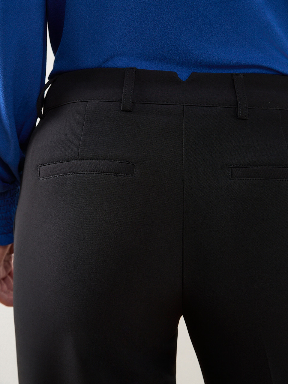 Hannah Wide Leg Trouser in Black