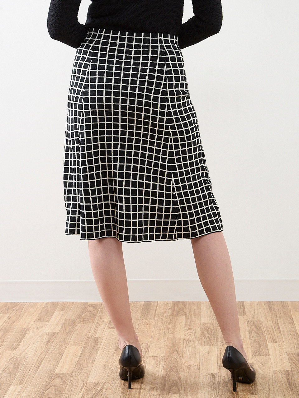 Knit Midi Sweater Skirt