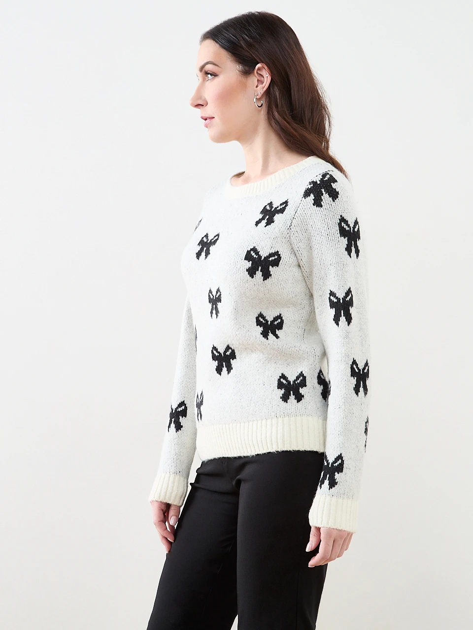 Long Sleeve Boatneck Sweater