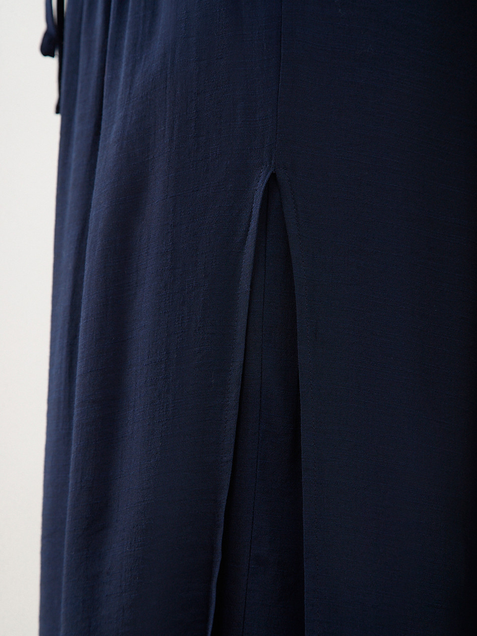 Petite Gauze Double-Layer Crop Pant