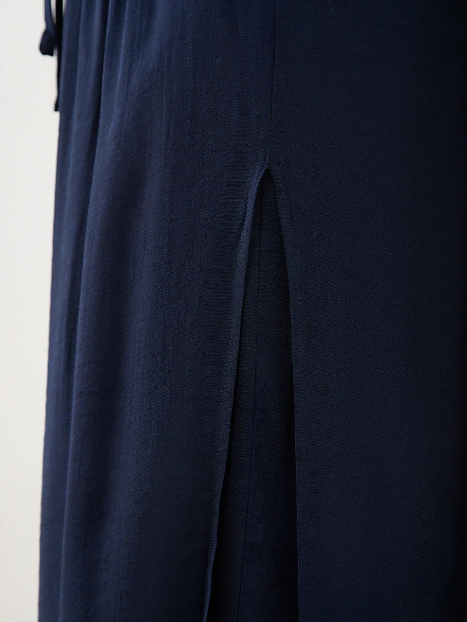 Petite Gauze Double-Layer Crop Pant