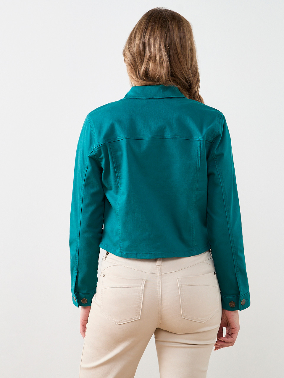 Coloured Denim Jacket