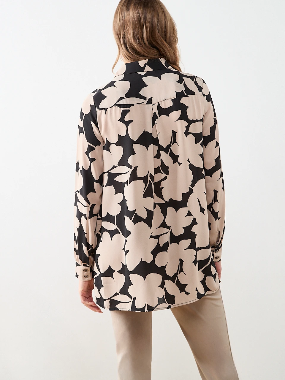 Long Sleeve Tunic Blouse