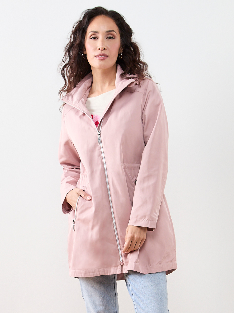 Petite Anorak Coat