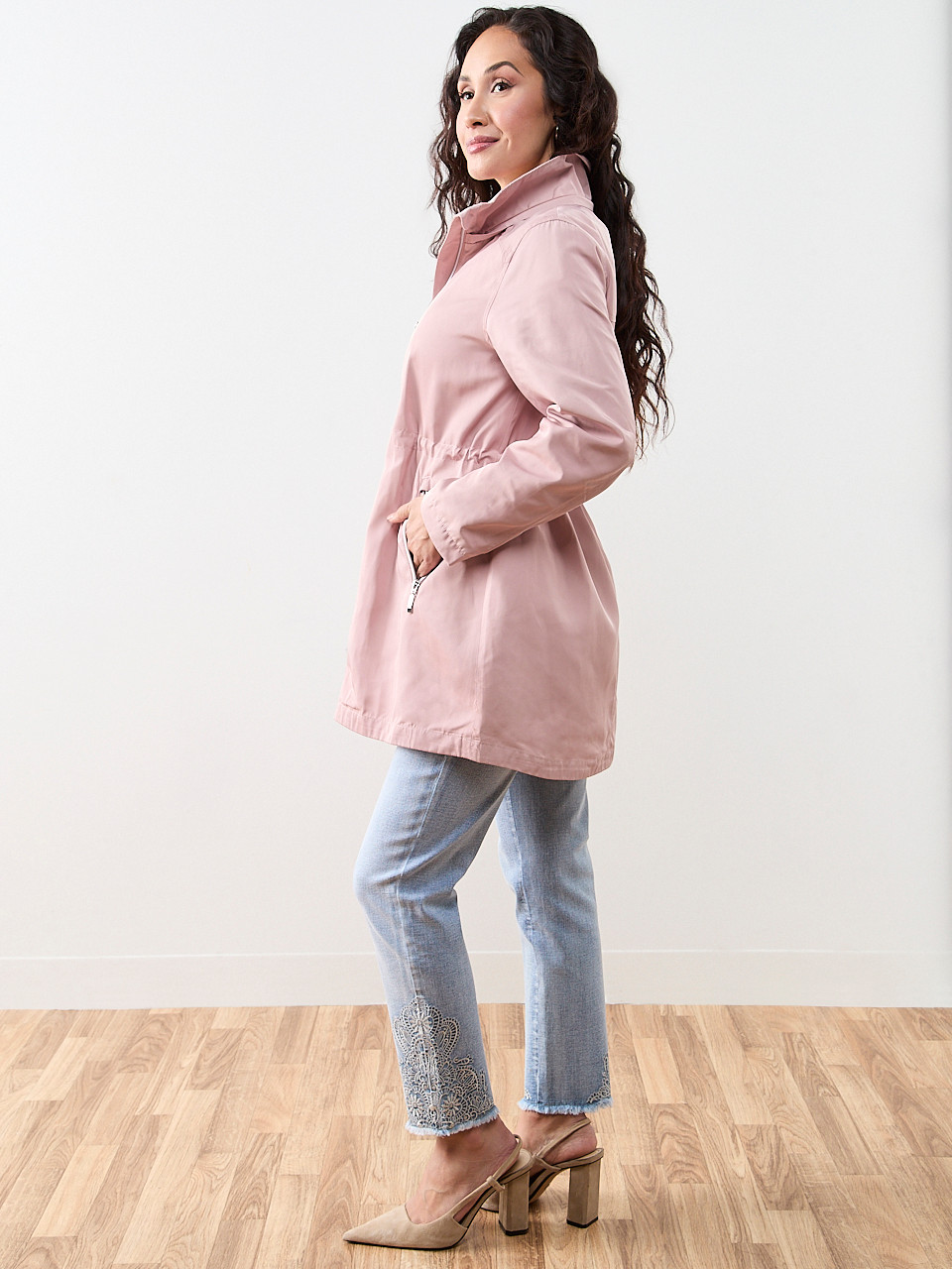 Petite Anorak Coat
