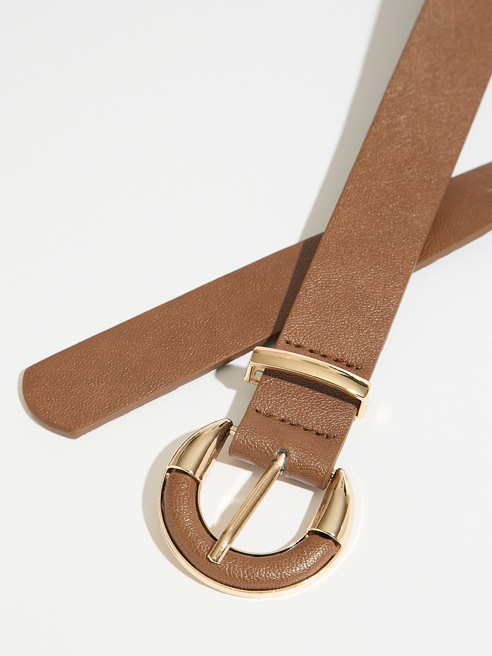 Tobacco Polished Pant Belt