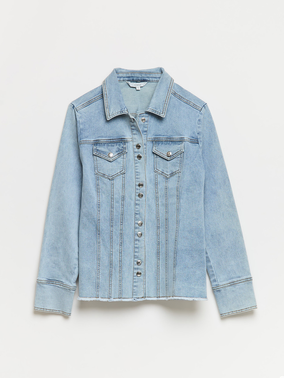 Double Button Jean Jacket