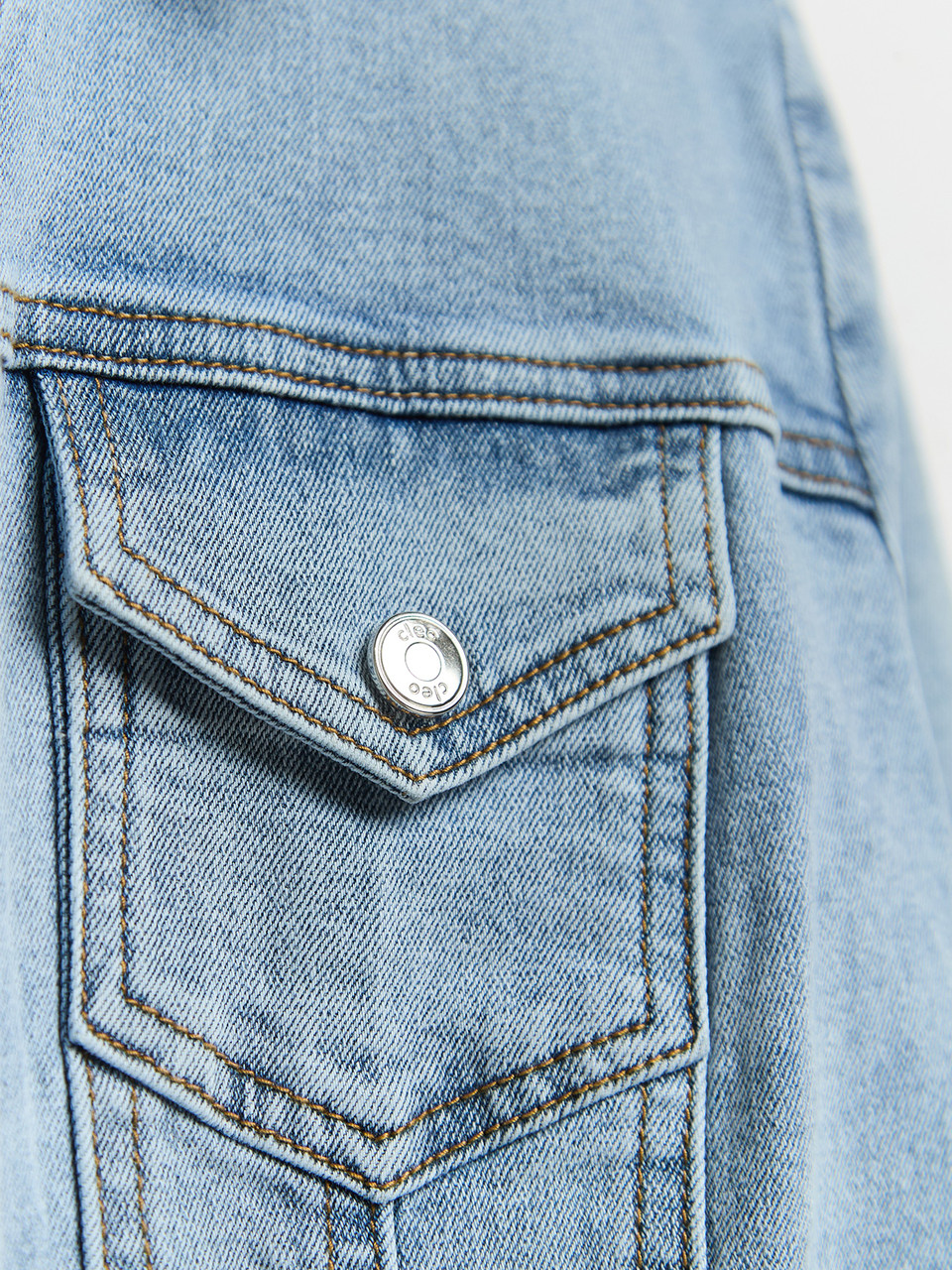 Double Button Jean Jacket