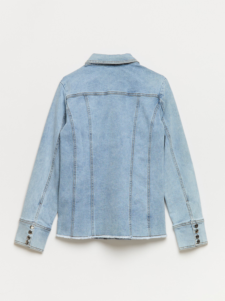 Double Button Jean Jacket