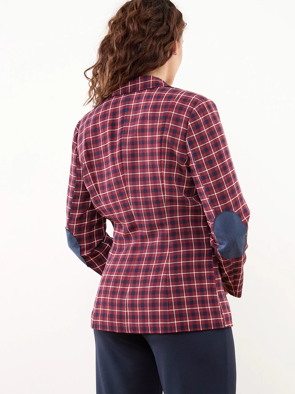 Plaid Blazer