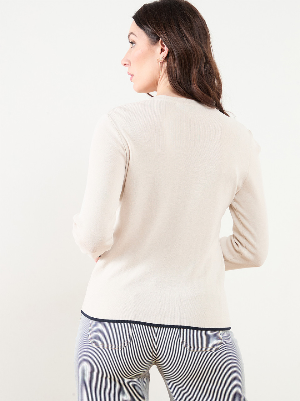 Zip Front Cardigan Sweater | Cleo