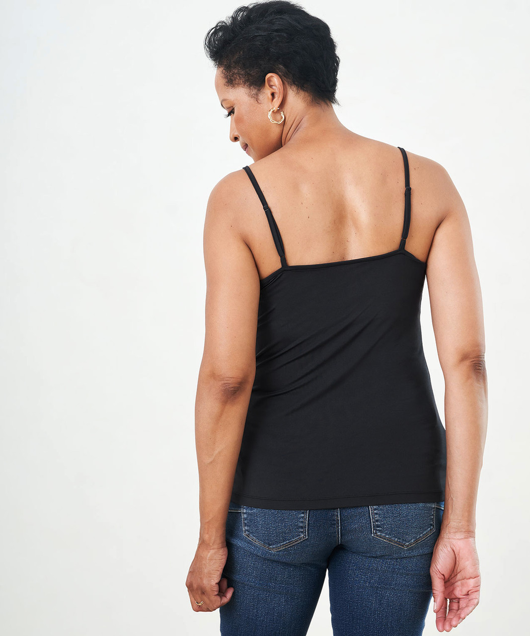 Lace Trim Cami Tank | Cleo