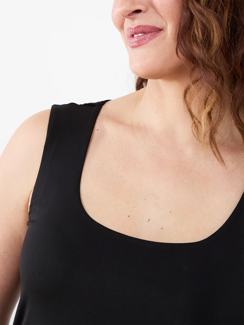 Double Layer Black Top