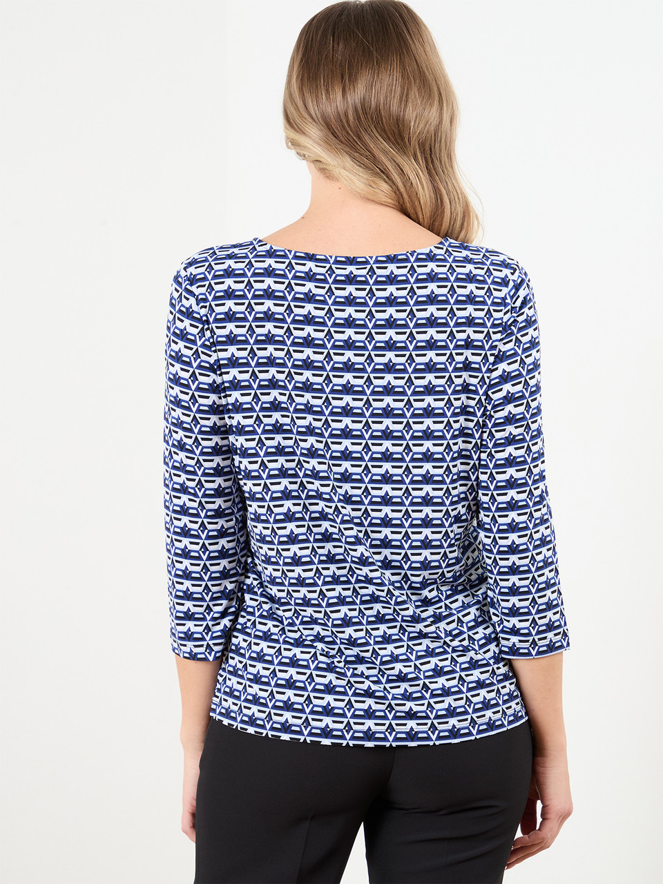 さらに100円引き◆MISCHIEF◆FITTED 3-QUARTER SLEEVE TOP 3/4 Sleeve Top with Metal Hardware | Cleo