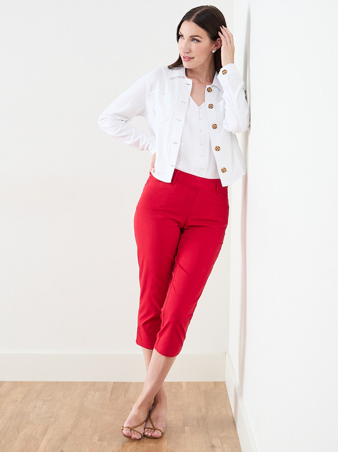 Linen Trucker Jacket