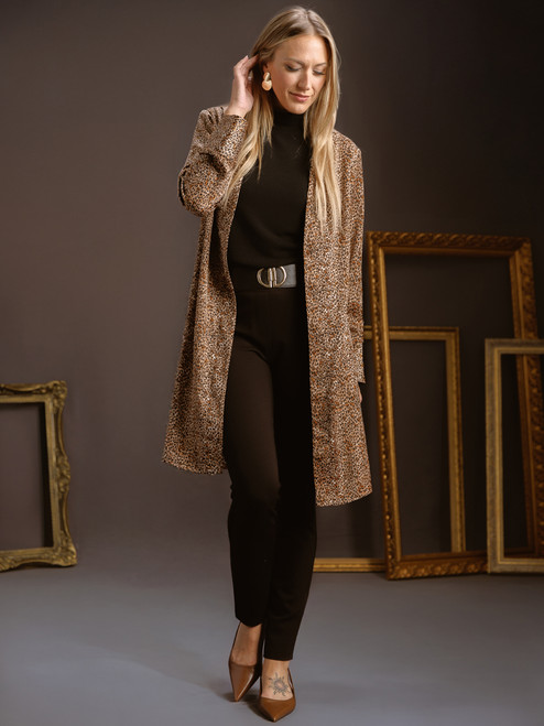 Leopard Print Topper