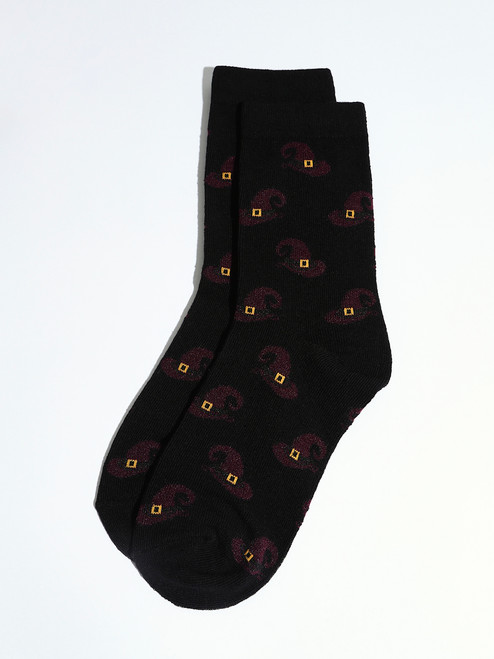 Witch Hat Crew Socks