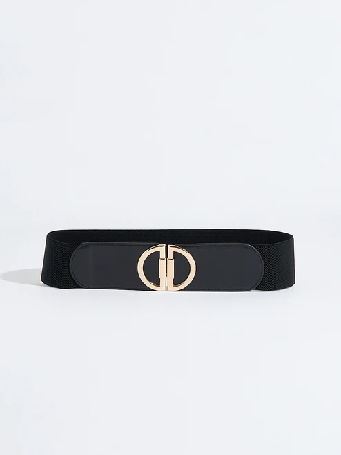 D-Buckle Stretch Belt