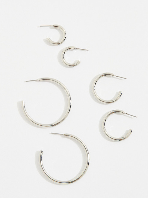 Multi-Sized Hoop Earring Pack