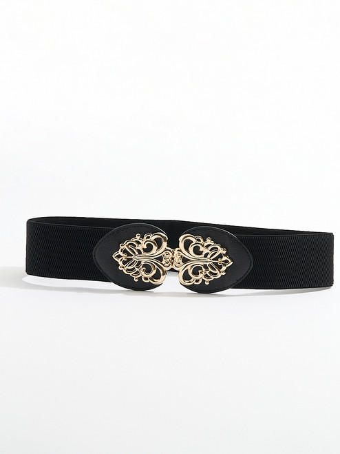 Vintage Buckle Stretch Belt