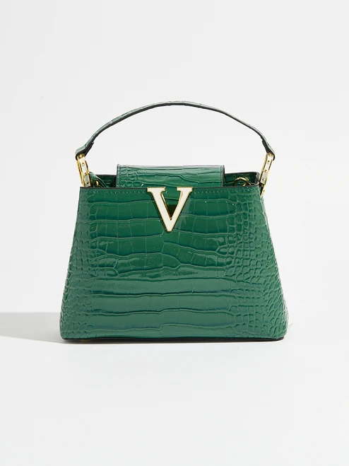 Emerald V Handbag