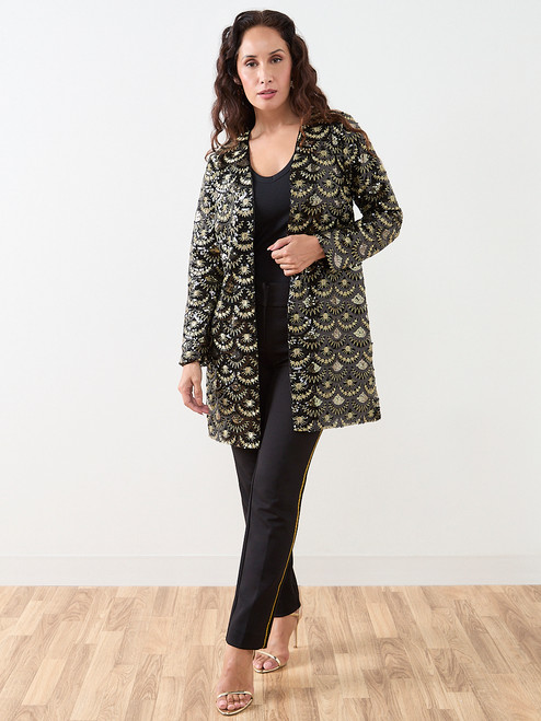 Art-Deco Sequin Topper