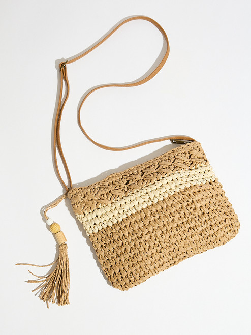 Woven Crossbody Bag
