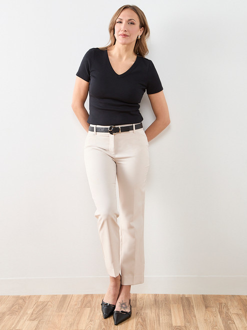 Short Sleeve V-Neck Tee