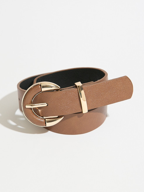 Tobacco Polished Pant Belt