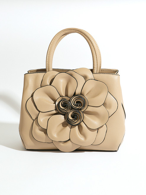 Mushroom Flower Detail Handbag