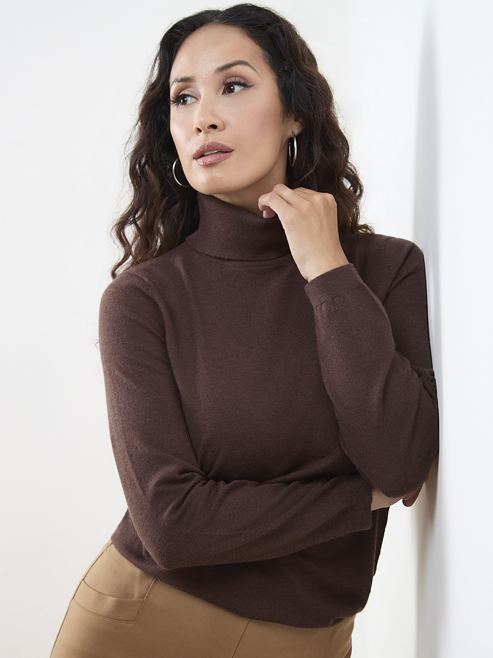 Petite Essential Soft Knit Turtleneck | Cleo